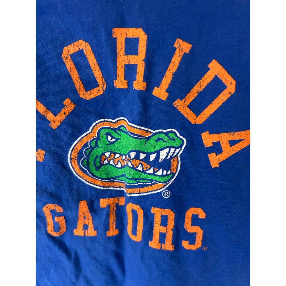 Wes and Willy Florida Gators Organic Cotton Graphic T-Shirt Blue Kids 4T